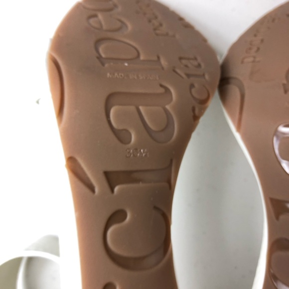 Pedro Garcia Sandals White Cervo Winka Size 36.5 - Picture 8 of 8